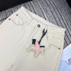 HERMES 25S STRAIGHT-LEG JEANS 8882