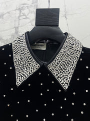 YSL 25S DRESS WITH BEADED DETAILS STYLE 61