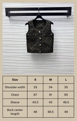 LV Monogram Denim Set