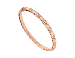 SERPENTI BRACELET PINK GOLD DIAMOND