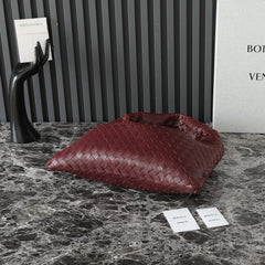 LARGE HOP 54 IN BURGUNDY LAMBSKIN