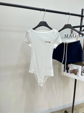 Miu 25 Body Suit White Cotton 208771