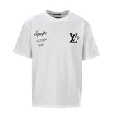 LV Lovers T-Shirt White Cotton