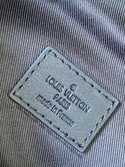 LV BELT BAG 44 IN BLACK EMBOSSED MONOGRAM CALFSKIN