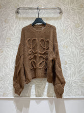 LOEWE SWEATER IN BROWN KNITTING