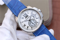 CALIBRE DIVER 42 AUTOMATIC STEEL CASE WHITE DIAL