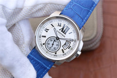 CALIBRE DIVER 42 AUTOMATIC STEEL CASE WHITE DIAL