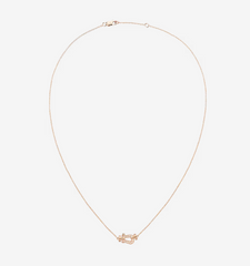 FORCE 10 DIAMOND PINK GOLD NECKLACE MINI MODEL