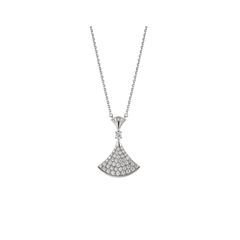 DREAM NECKLACE SILVER FULL DIAMOND
