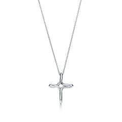CROSS NECKLACE STERLING SILVER MATERIAL