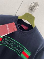 Gucci 25 Print Short Sleeve T-shirt Cotton