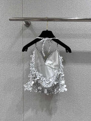 CC 25 Flower Camisole Polyester Fiber 220295