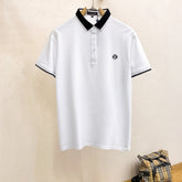 LV POLO WHITE AND BLACK TRIM LONG-STAPLE COTTON 238771