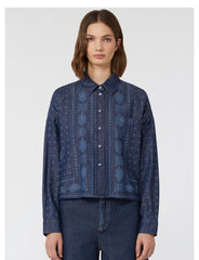 MAX MARA 25S DENIM COTTON SHIRT 168