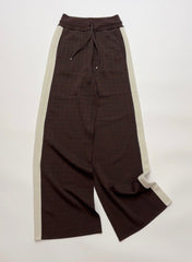 HERMES 25S STRAIGHT-LEG KNIT PANTS 194