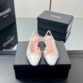 CC SLINGBACK 25S 25 MM IN MULTICOLOR TWEED