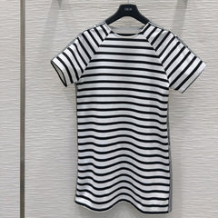 DIOR 25S STRIPED DRESS STYLE 159