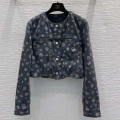 CC 25 Short Jacket Black Cotton