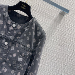 CC 25 Short Jacket Black Cotton