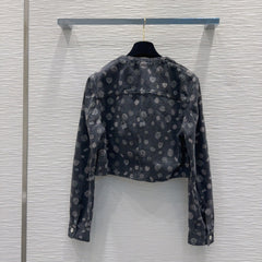 CC 25 Short Jacket Black Cotton