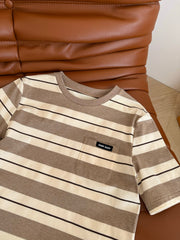 MIU STRIPED TEE IN TWO VERSIONS 25S IN COTTON 265679