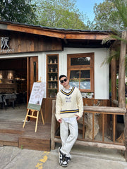 RALPH LAUREN 25S KNITTED TENNIS SWEATER 266