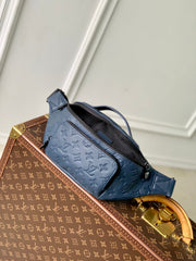 RUSH BUMBAG 30 IN DARK BLUE MONOGRAM SHADOW CALFSKIN