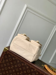 BACKUP BACKPACK 22 IN CREAM MONOGRAM EMPREINTE LEATHER