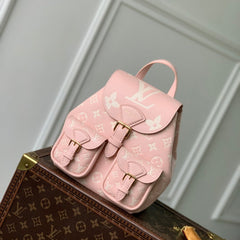BACKUP BACKPACK 22 IN LIGHT PINK MONOGRAM EMPREINTE LEATHER