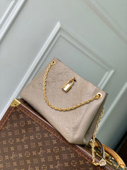 ANYTIME PM 34 IN ASH BROWN MONOGRAM EMPREINTE CALFSKIN