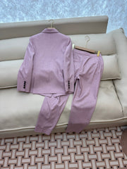 MAX MARA 25S SET VEST BLAZER 011