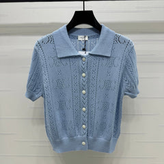 CELINE 25S POLO NECK CARDIGAN 264101