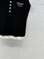 Prada 25 Tank Top Wool with Acrylic 233445
