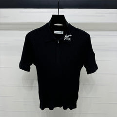 MONCLER 25S SHORT-SLEEVE KNIT TOP 255893