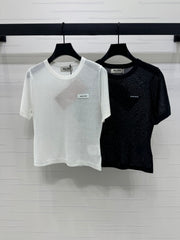 MIUMIU SHORT-SLEEVE T-SHIRT 269472