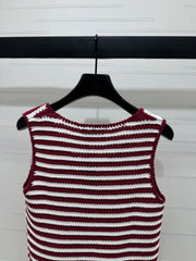PRAD 25S STRIPED SWEATER 264183