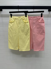 GUCCI SLIT DENIM SKIRT 269444