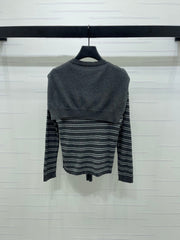 MIUMIU COWL NECK KNITTED SWEATER STYLE 480
