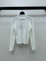 LV 25S LOGO-EMBROIDERED SWEATER 0088