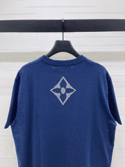 LV 25S SHORT-SLEEVE CREW NECK SWEATER 0090