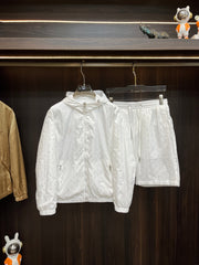 LV SET JACKET AND PANTS WHITE 239590