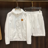 LV SET JACKET AND PANTS WHITE 239590