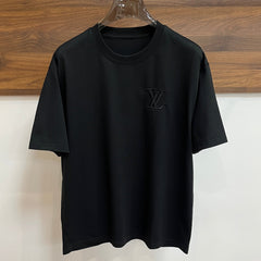 LV BLACK PURE COTTON T-SHIRT 238902