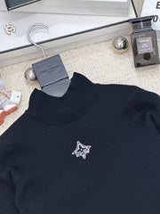 LV 25S LOGO-EMBROIDERED SWEATER 0073
