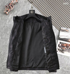 LV BLACK MONOGRAM HOODED JACKET 238975