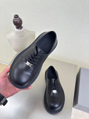 STOMPER DERBY IN BLACK SOFT LAMBSKIN