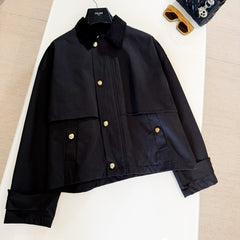 CELINE 25S SHORT-SLEEVE WINDBREAKER 0077