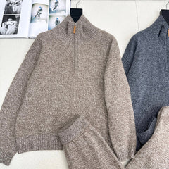 HERMES 25S STRAIGHT-CUT WOOL SUIT 010