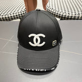 BASEBALL HAT BLACK WITH LETTERING TRIM 672538