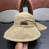 BUCKET HAT MODEL 650275 IN DARK BEIGE TEXTURED FABRIC